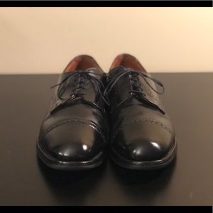 Allen Edmonds Black Leather Strand Cap Toe Oxford Men's Dress Shoes, Size 11 B